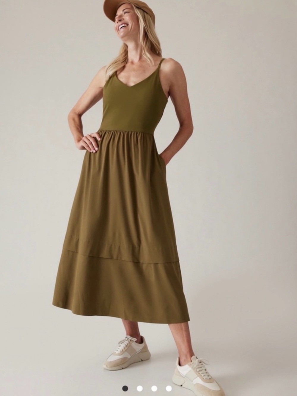 Elation V-neck Hybrid Dress Athleta